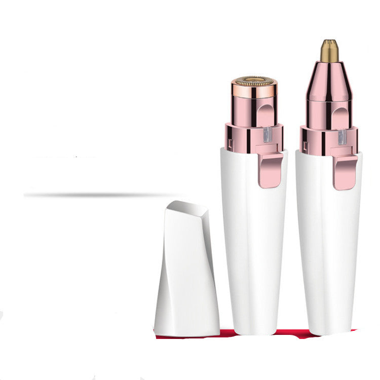 2-in-1 Mini Electric Eyebrow & Facial Hair Trimmer
