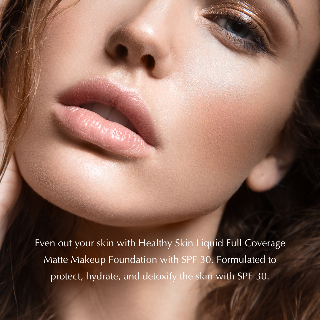 Full-Coverage Matte Foundation SPF 30 for Mature Skin
