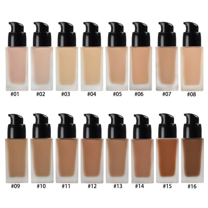 Full-Coverage Matte Foundation SPF 30 for Mature Skin