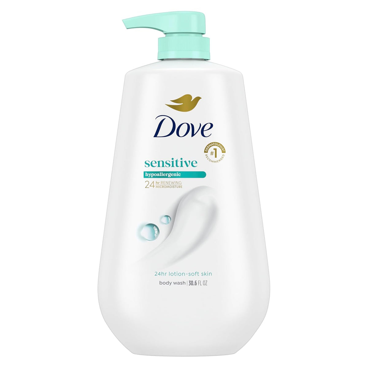 Dove Sensitive Skin Body Wash – 30.6 oz