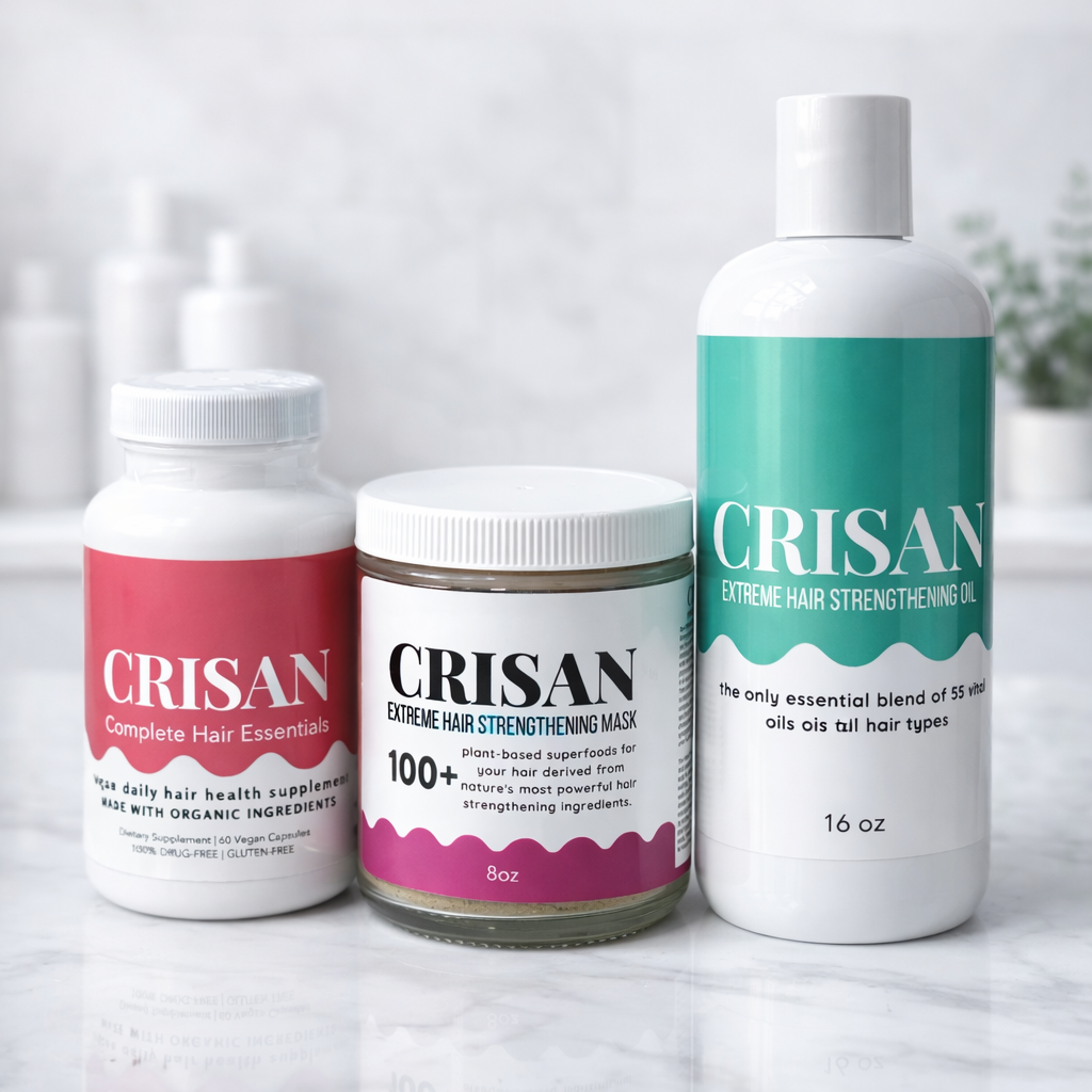 Hair Growth Starter Kit CRISAN – Oil, Mask & Vitamins