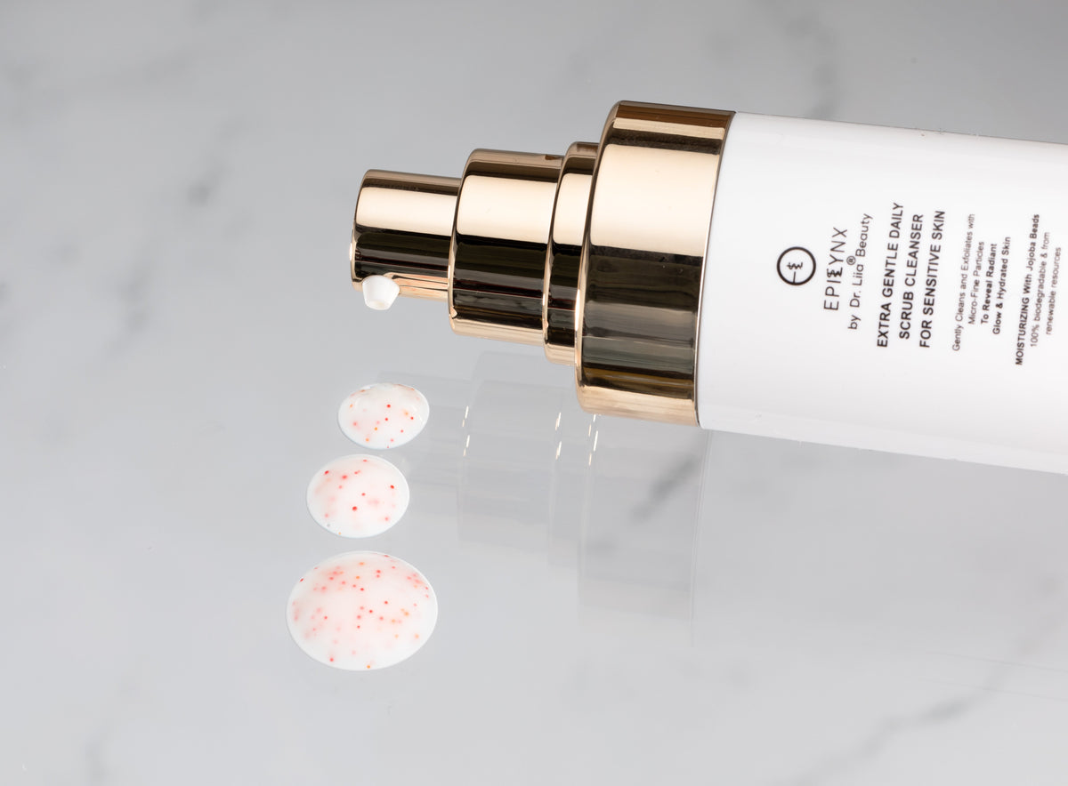 Gentle Exfoliating Face Scrub for Sensitive Skin