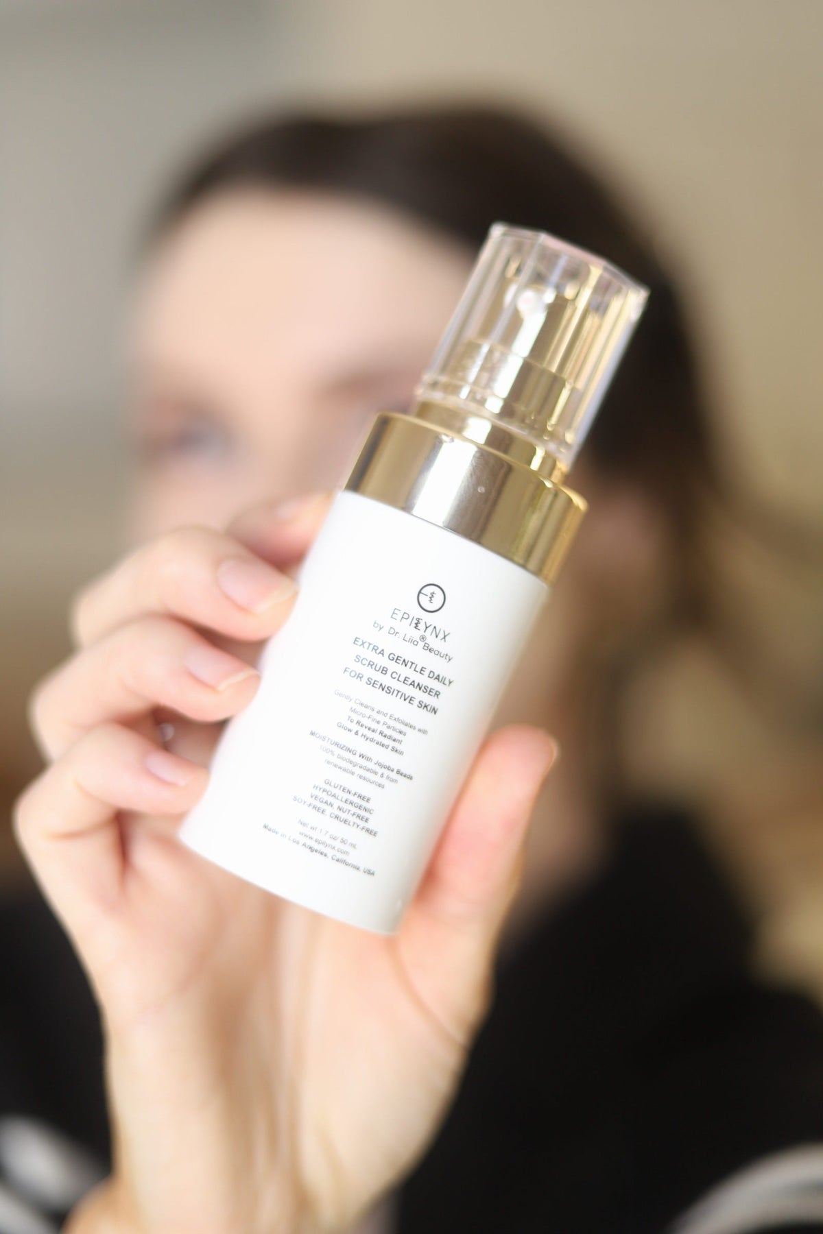 Gentle Exfoliating Face Scrub for Sensitive Skin