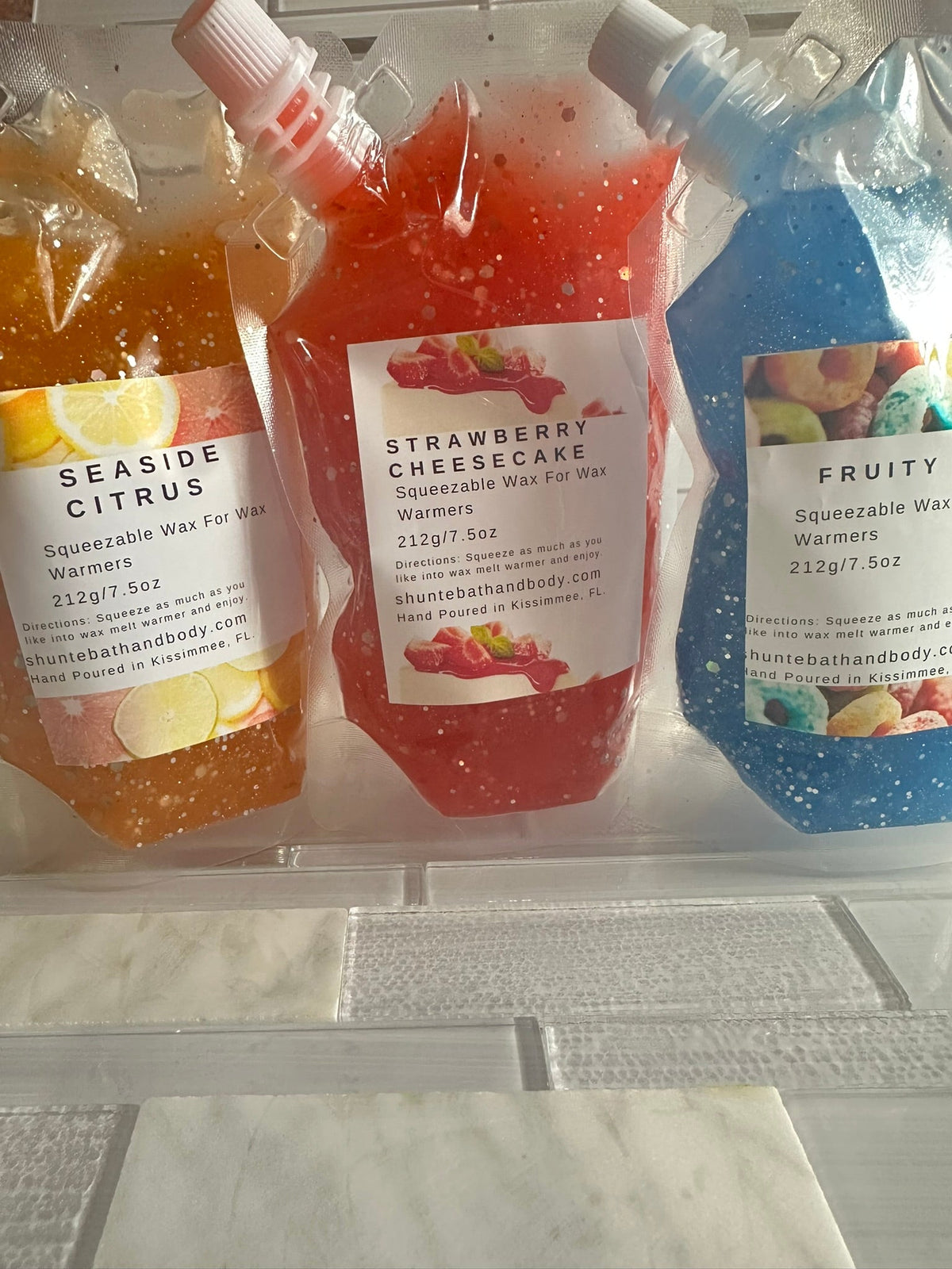 New Highly Fragrant Squeezable Wax Melts