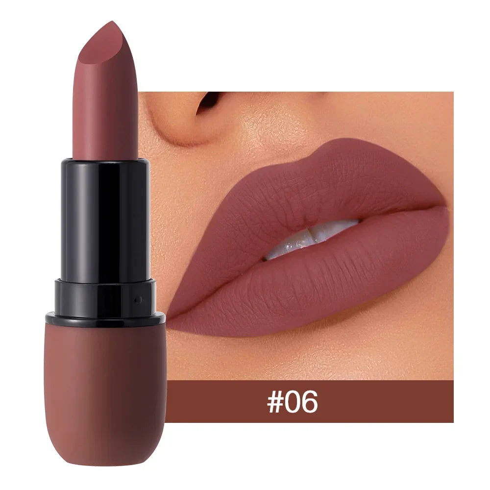 6-Color Matte Lipstick