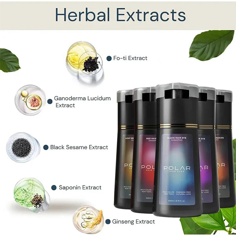 3-in-1 Hair Dye Shampoo