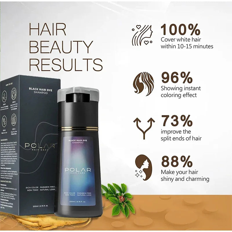 3-in-1 Hair Dye Shampoo
