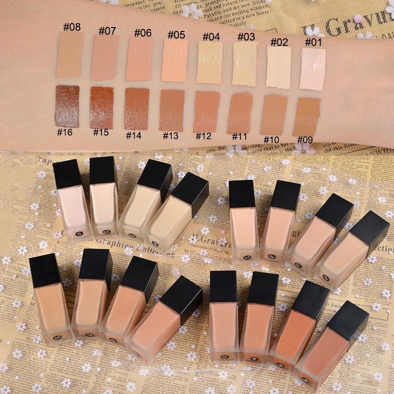 Full-Coverage Matte Foundation SPF 30 for Mature Skin