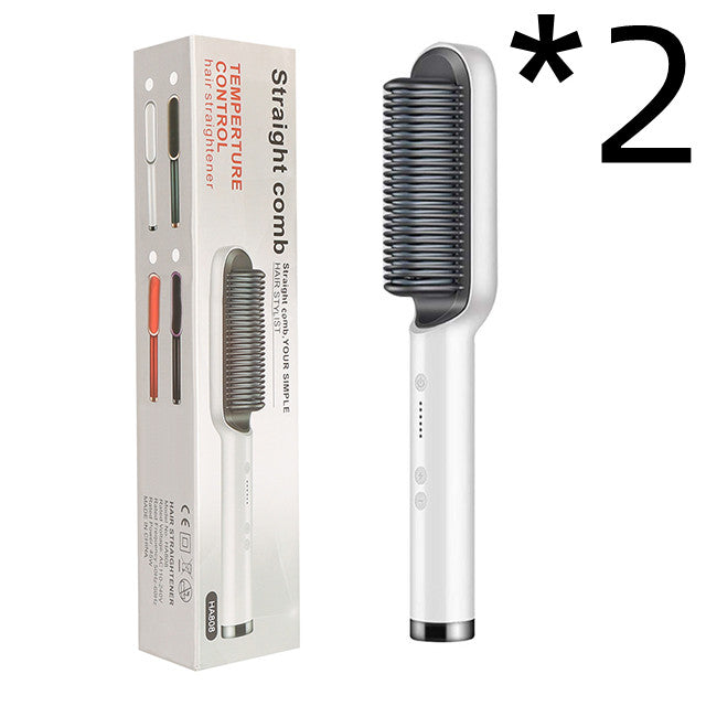 2-in-1 Hair Straightener & Hot Comb