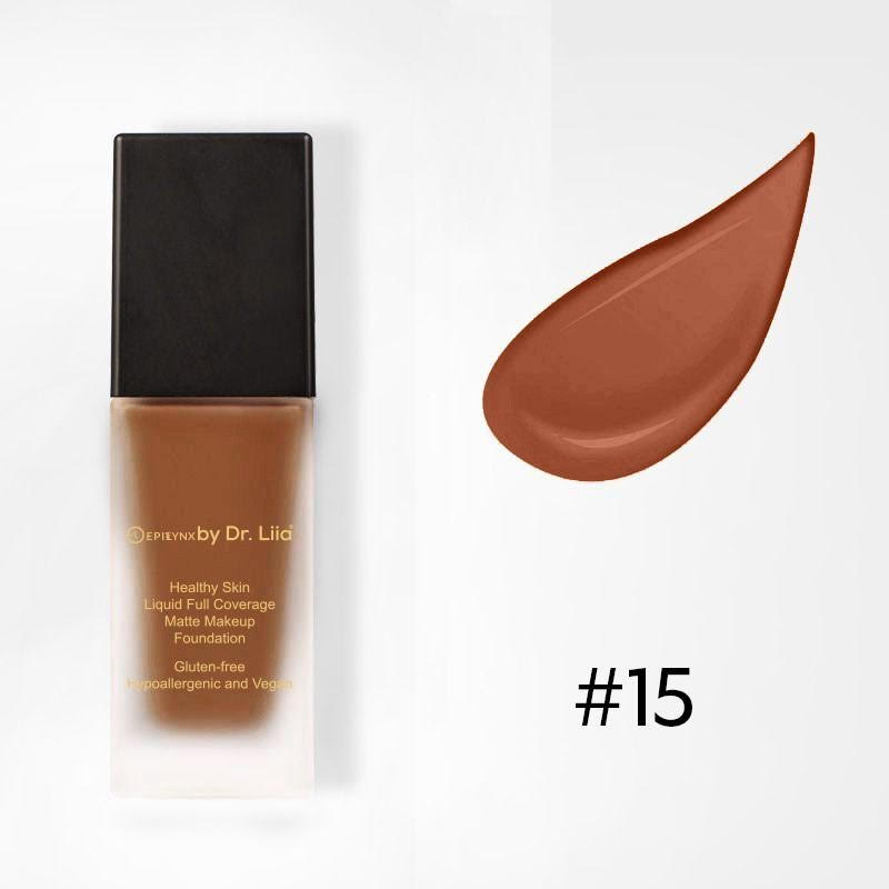 Full-Coverage Matte Foundation SPF 30 for Mature Skin