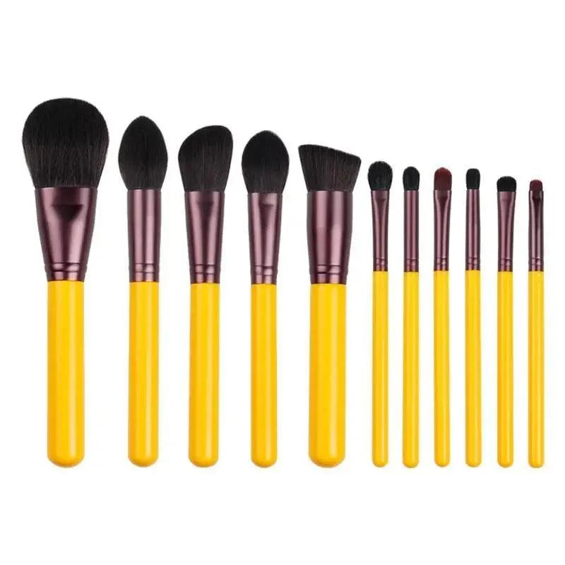 11-Piece Professional Makeup Brush Set