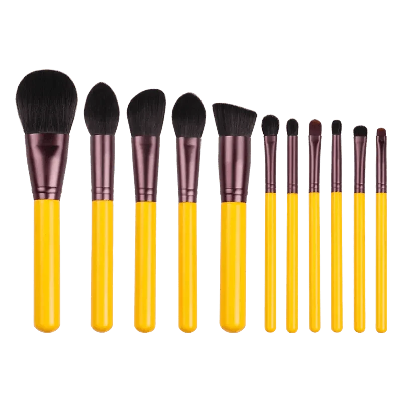 11-Piece Professional Makeup Brush Set