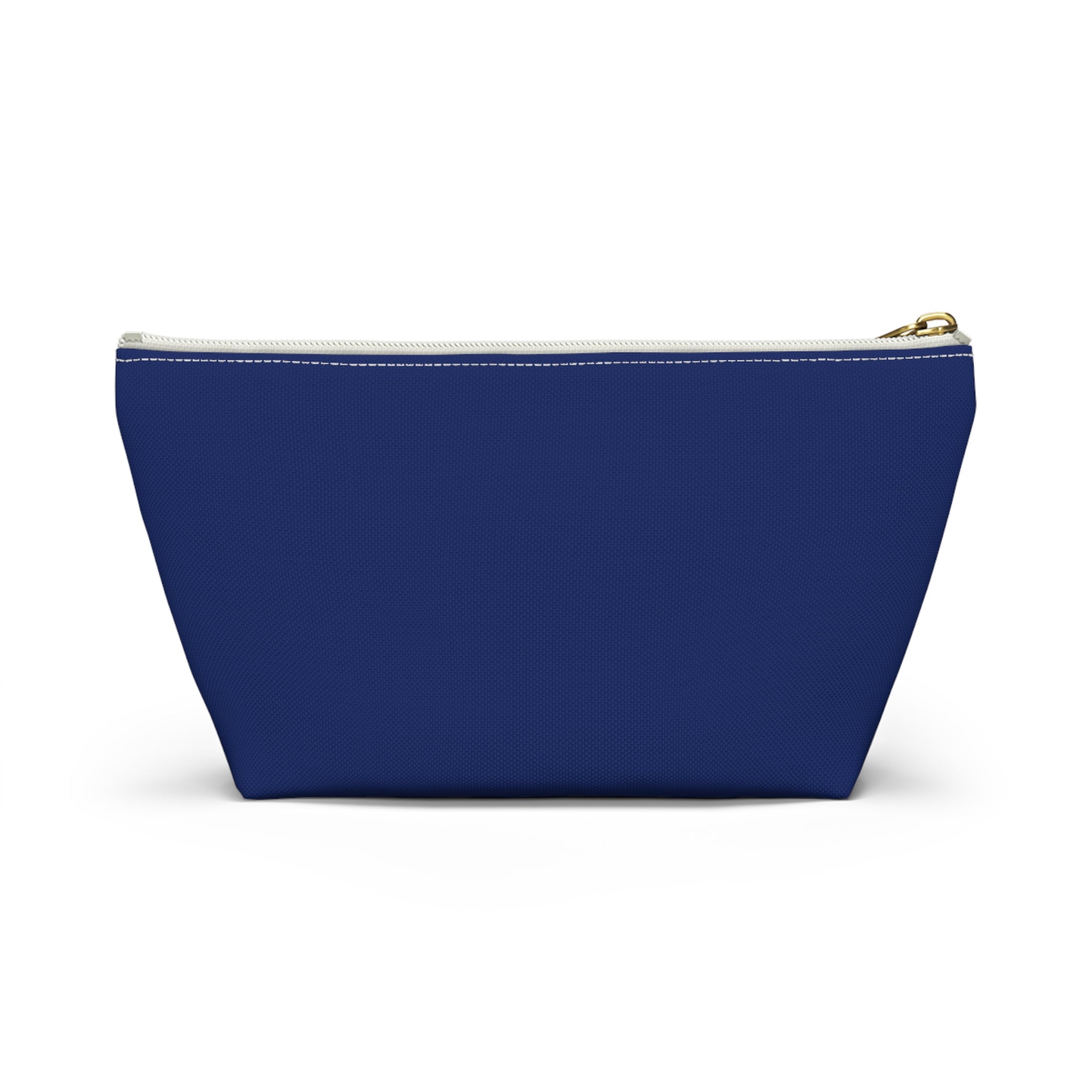 Canvas Skin Lab Cosmetic Pouch — Navy T‑Bottom Makeup Bag