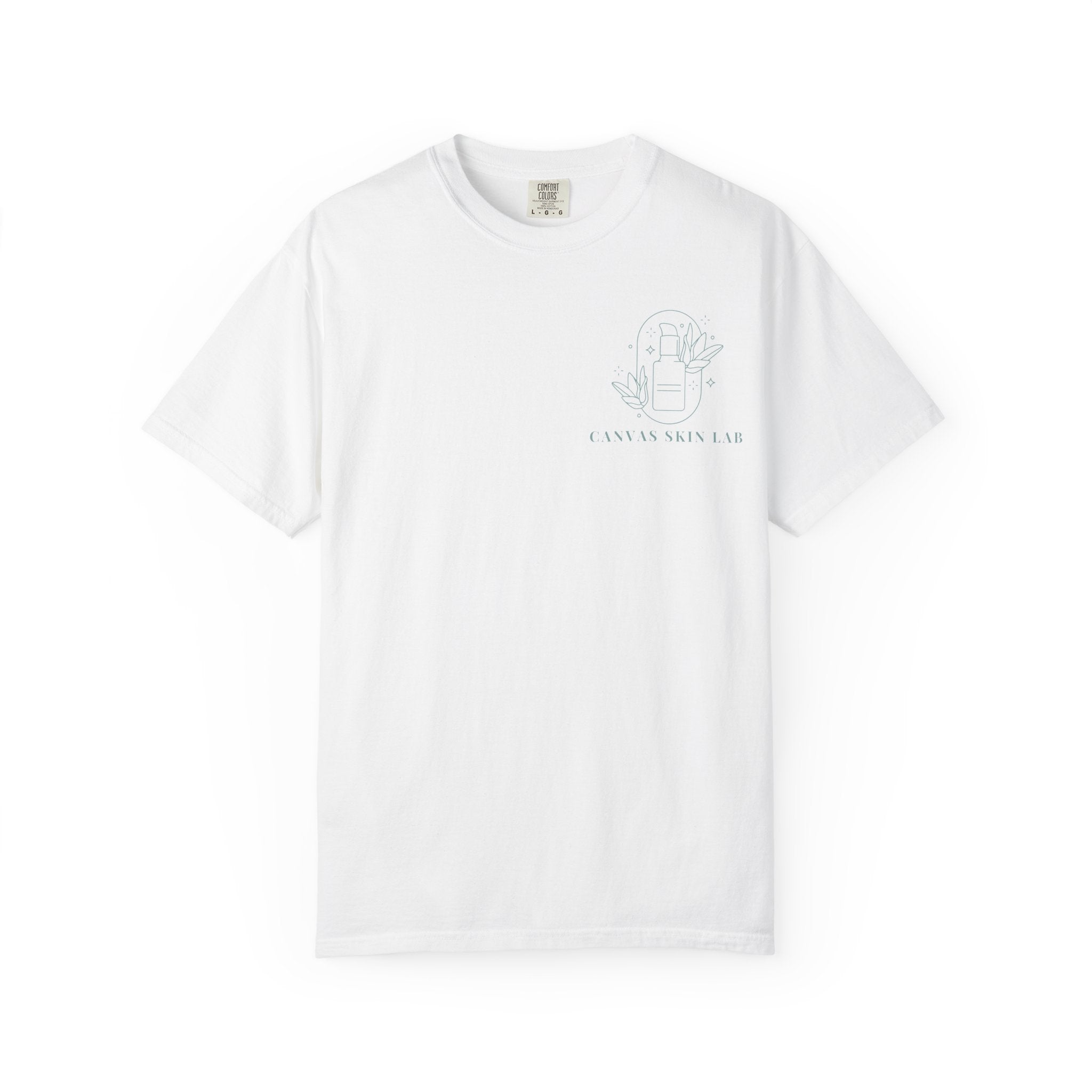 T-Shirt — Canvas Skin Lab Minimalist Skincare Logo Tee