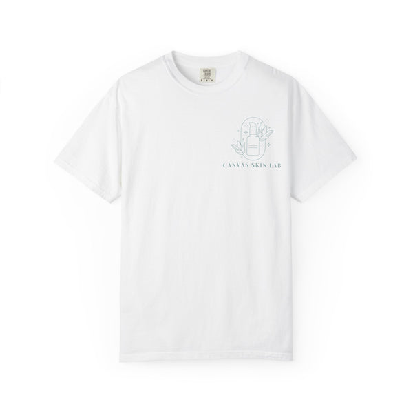 T-Shirt — Canvas Skin Lab Minimalist Skincare Logo Tee