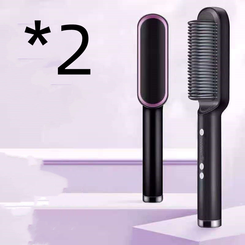 2-in-1 Hair Straightener & Hot Comb