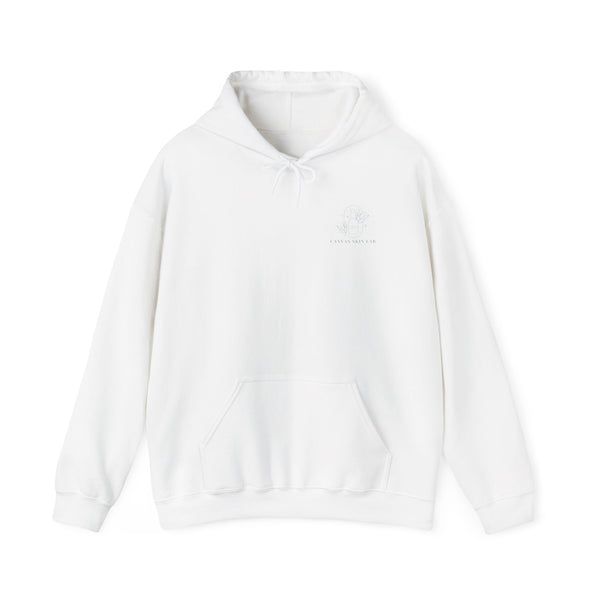 Skincare Brand Hoodie — 'Canvas Skin Lab' Logo Pullover