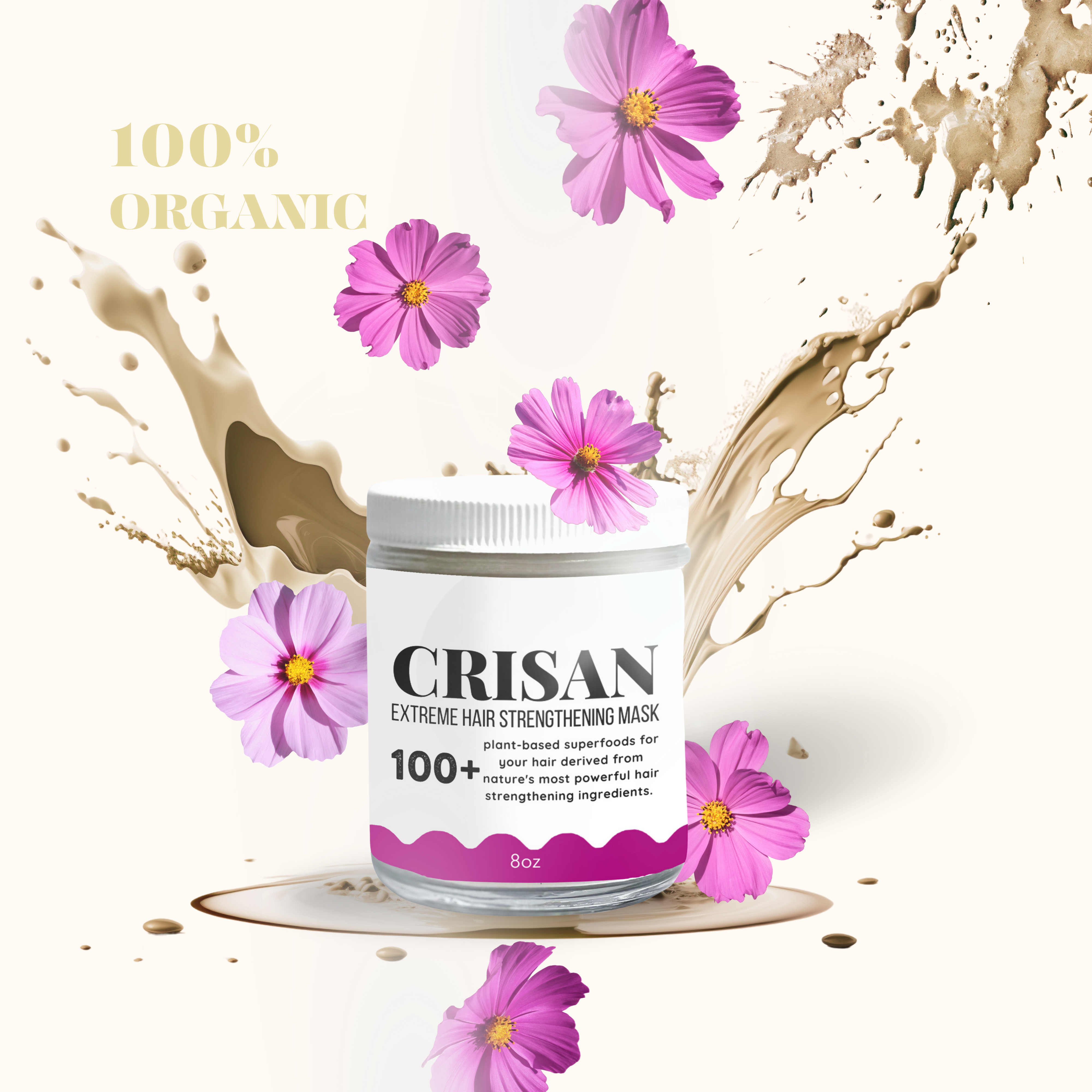 Scalp Detox Hair Mask for Clean, Healthy Hair Growth | CRISAN