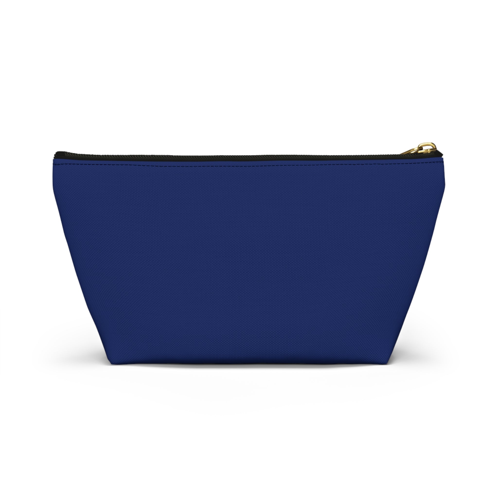Canvas Skin Lab Cosmetic Pouch — Navy T‑Bottom Makeup Bag