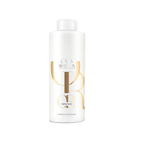 Wella Oil Reflections Shampoo:  1 Liter - Professional Hair Shampoo for Dry, Dull Hair - Enhances Shine & Smoothness