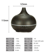 Modern Heart-Shaped Ultrasonic Aroma Diffuser, 150 ml
