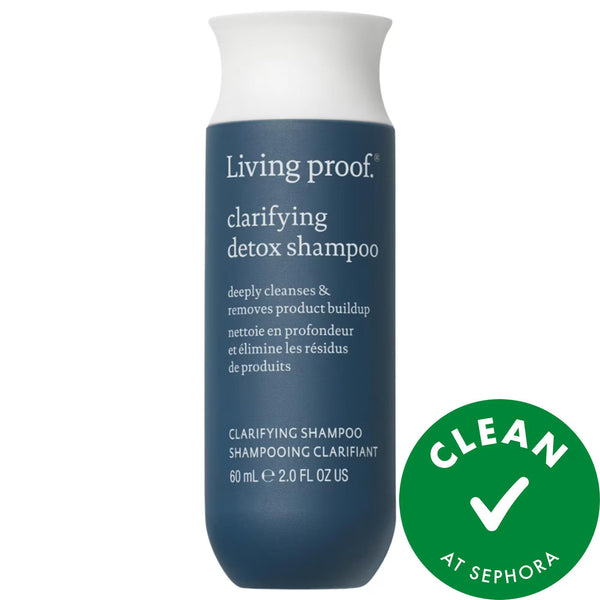 Living Proof Clarifying Detox Shampoo - Color-Safe, Sulfate-Free, Cruelty-Free Hair Care for All Hair Types