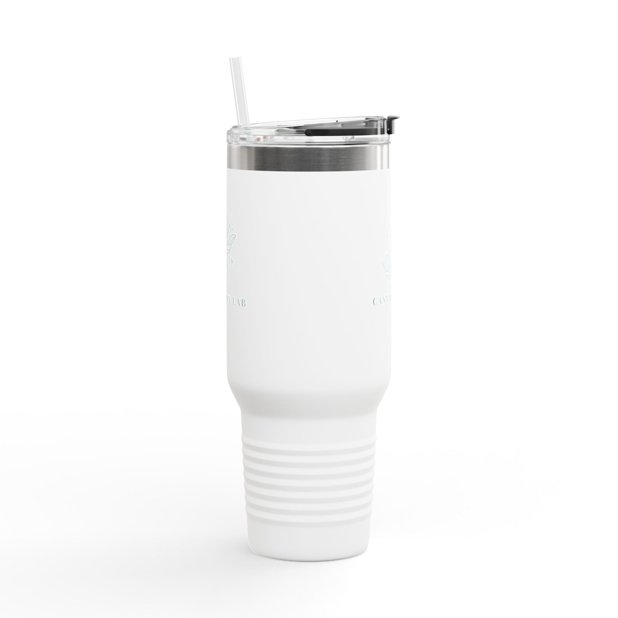40oz Insulated Travel Mug — Large Stainless Steel Tumbler with Handle
