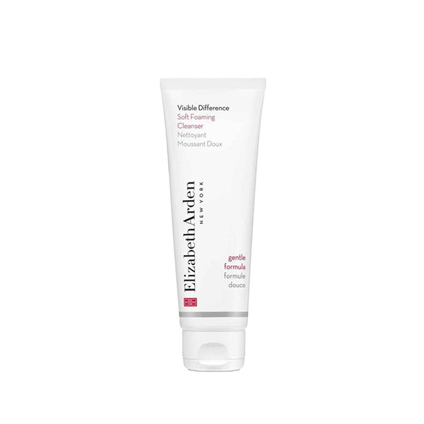 Elizabeth Arden Visible Difference Facial Cleansing Foam - Gentle & Effective Face Wash for All Skin Types