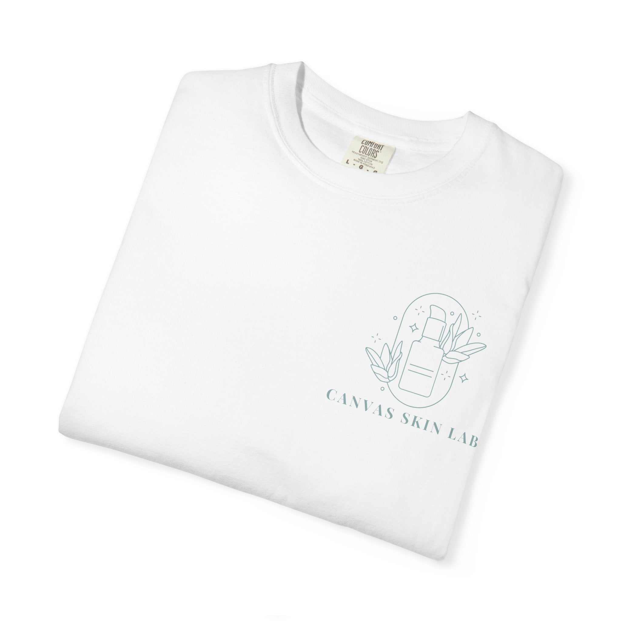T-Shirt — Canvas Skin Lab Minimalist Skincare Logo Tee