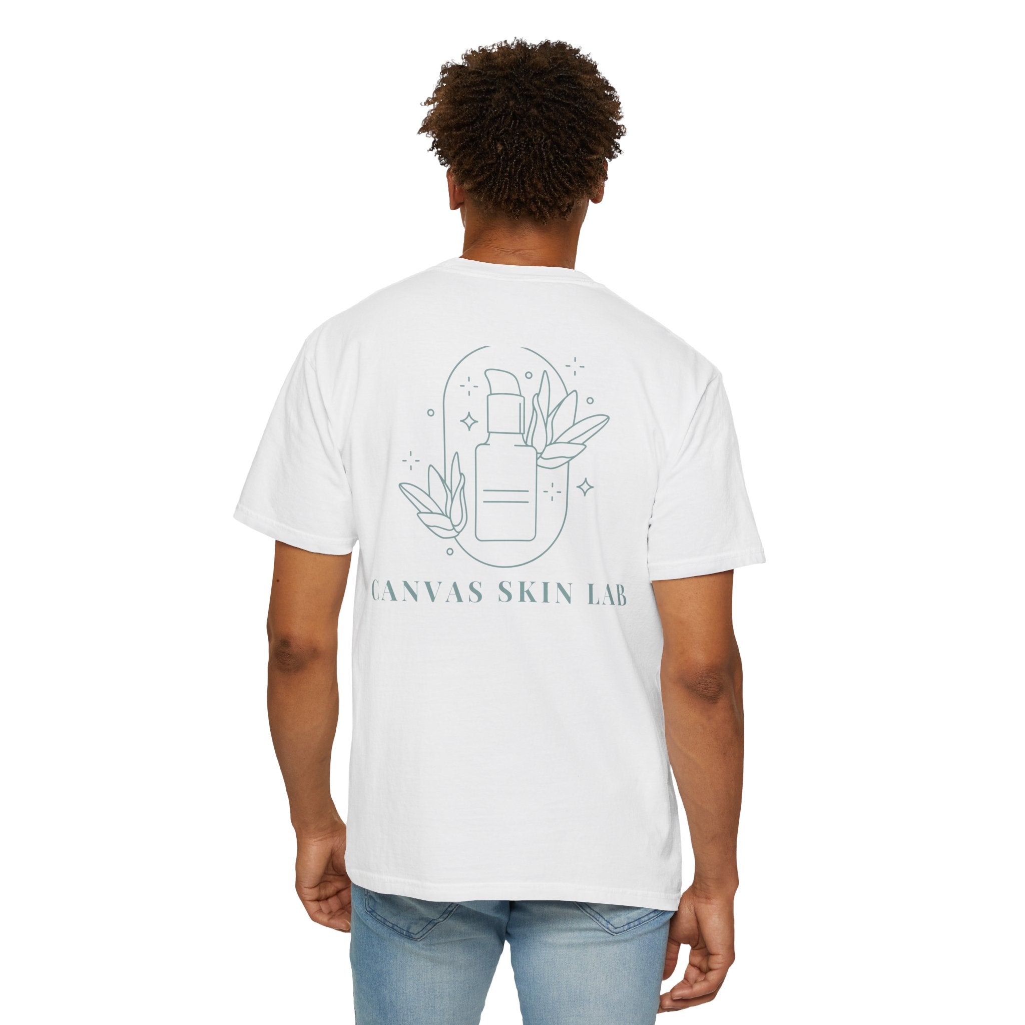 T-Shirt — Canvas Skin Lab Minimalist Skincare Logo Tee