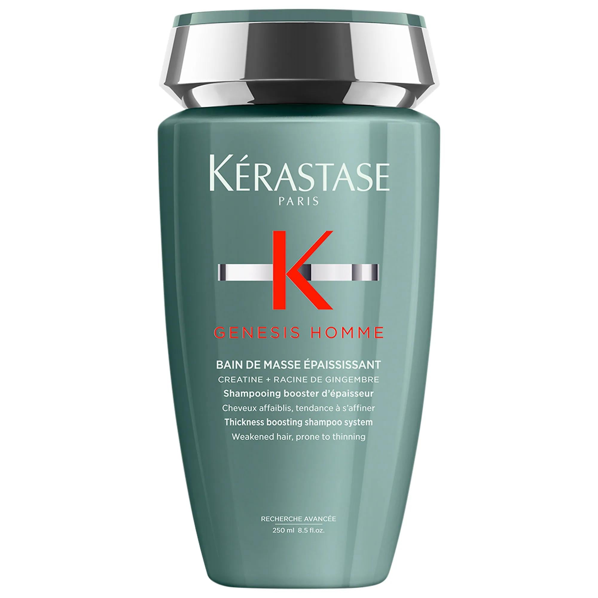 Genesis Homme Thickening Shampoo for Men - Boosts Volume, Strengthens Hair, Gentle Daily Cleanser for Fine/Thinning Hair
