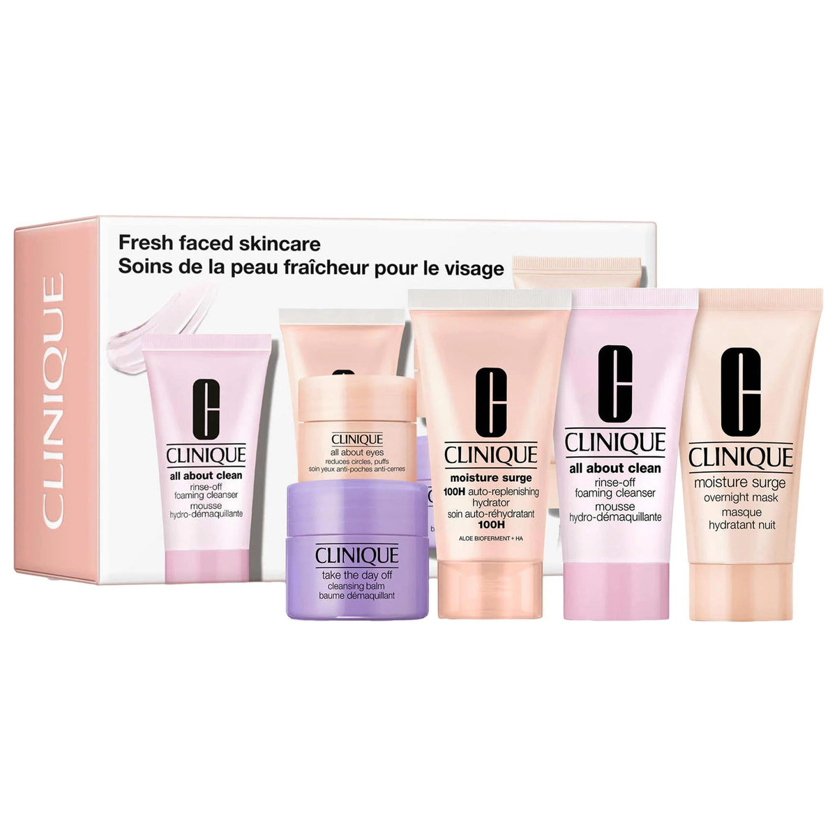 Clinique Fresh Faced Skincare Set for a Fresh, Radiant Look