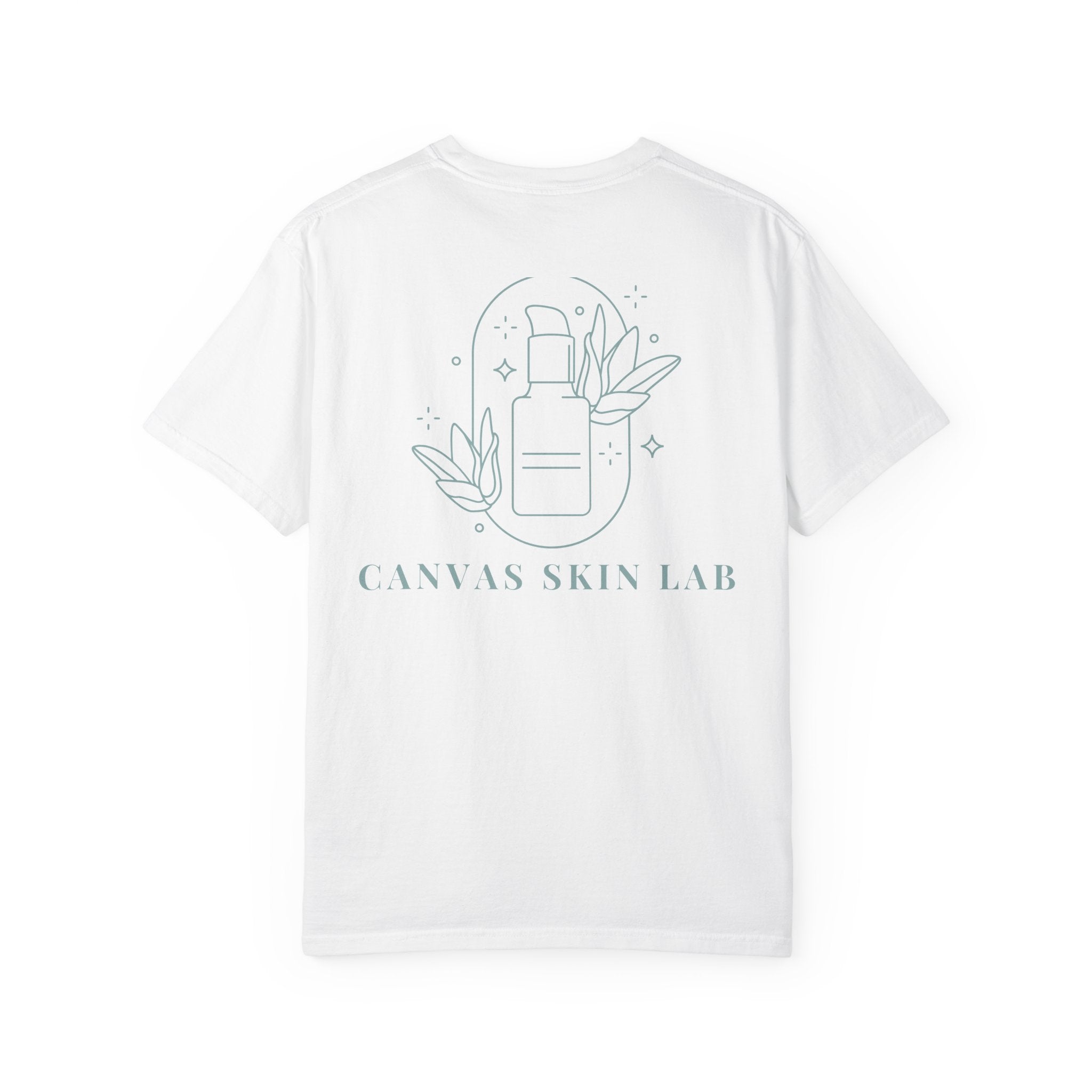 T-Shirt — Canvas Skin Lab Minimalist Skincare Logo Tee
