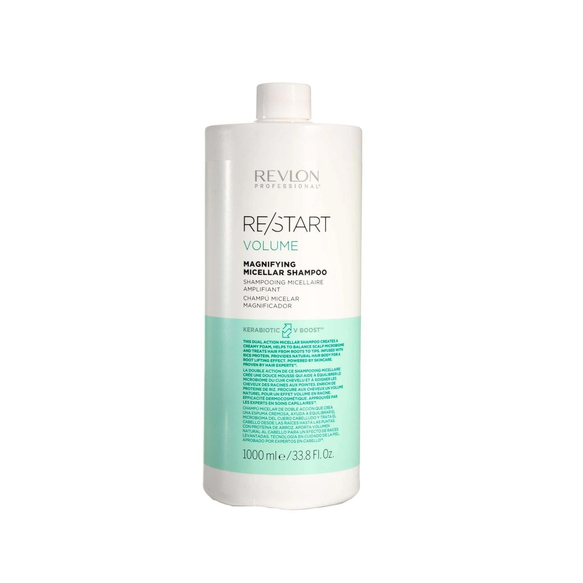 Revlon Restart Volume Micellar Shampoo, 1000 ml