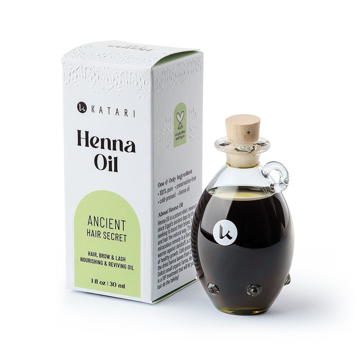 Henna Oil for Dry Hair & Scalp