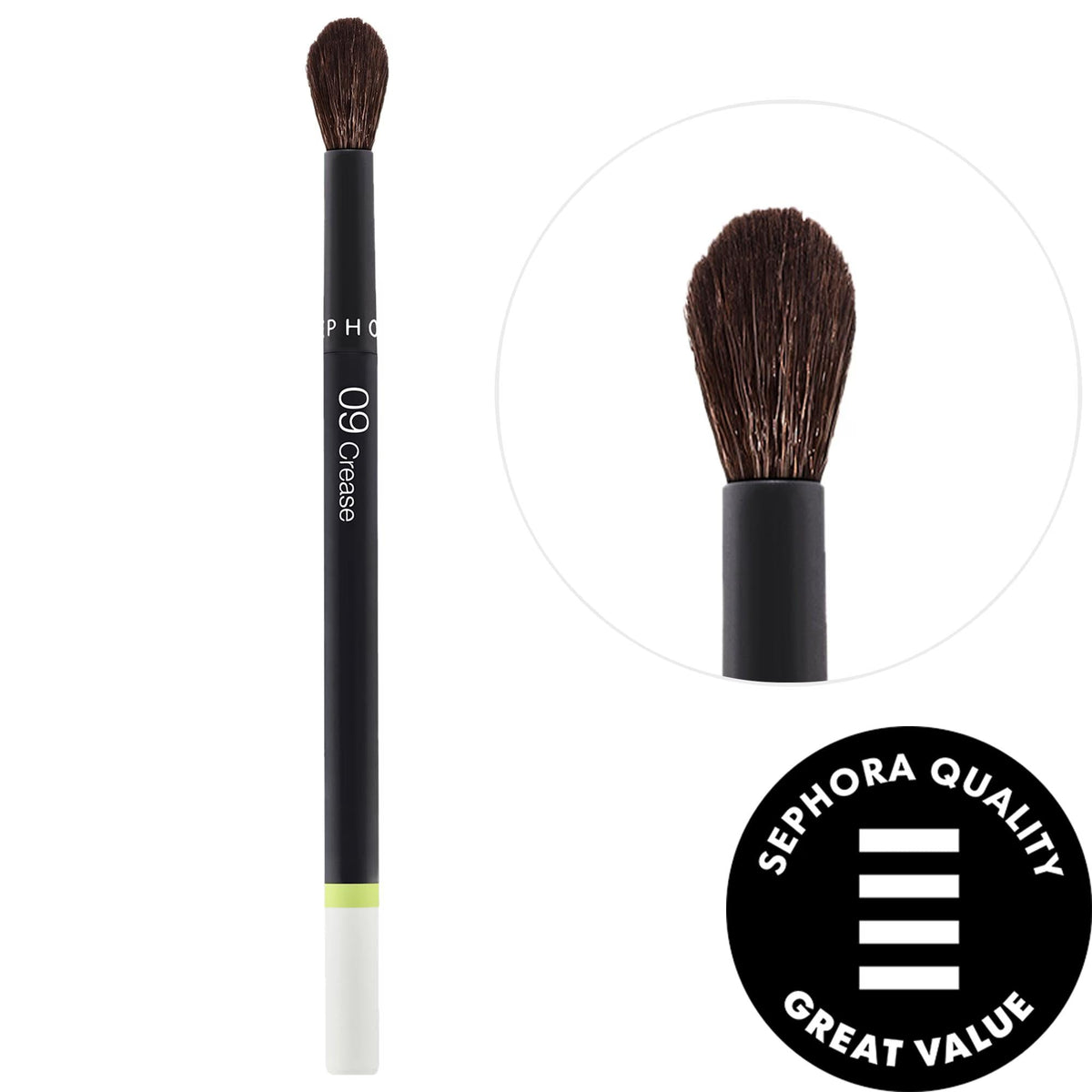 Sephora Collection Vegan Crease Eyeshadow Brush – 09