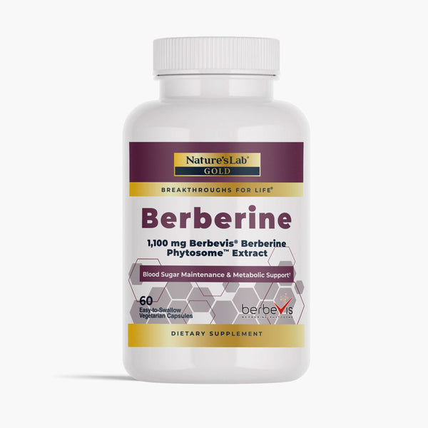 Nature's Lab Gold Berbevis® Berberine Phytosome™ Extract - 60 Capsules