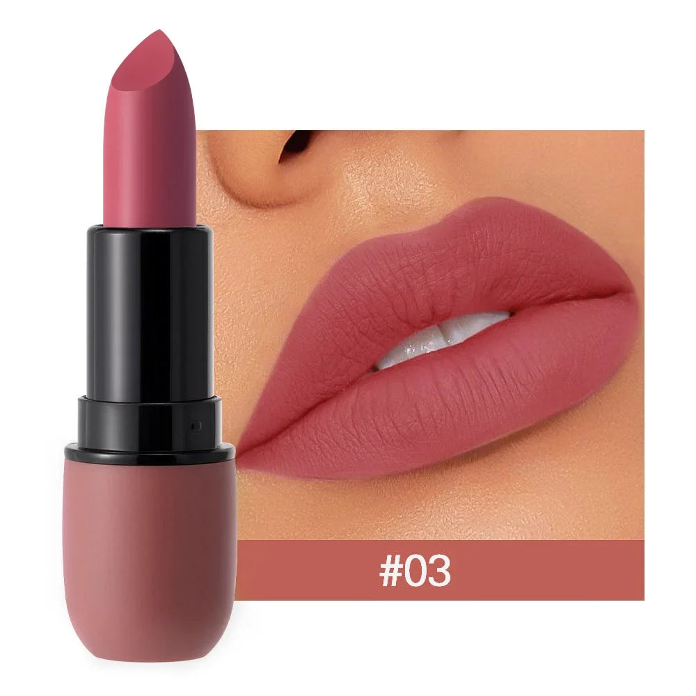 6-Color Matte Lipstick