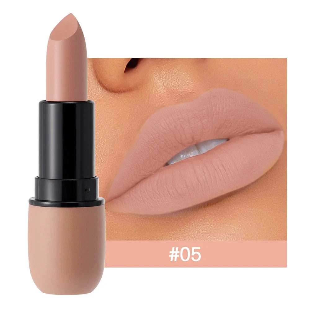 6-Color Matte Lipstick