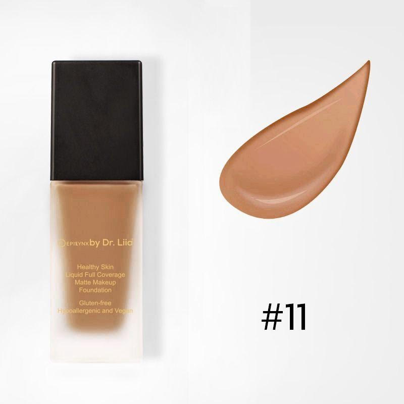 Full-Coverage Matte Foundation SPF 30 for Mature Skin