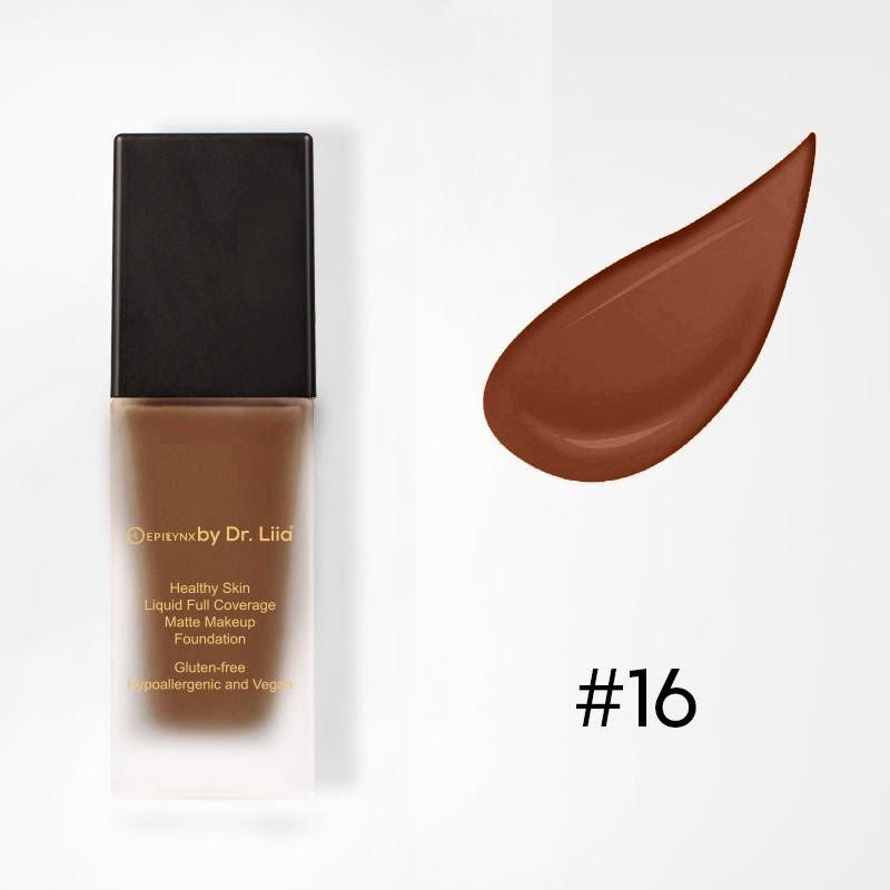 Full-Coverage Matte Foundation SPF 30 for Mature Skin